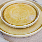Assiette émail réactif - Curry