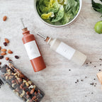 Bouteille en grès Huile & Vinaigre - Lot de 2 - Dolce