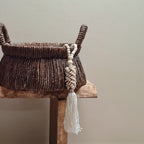 Panier artisanal en feuille de bananier