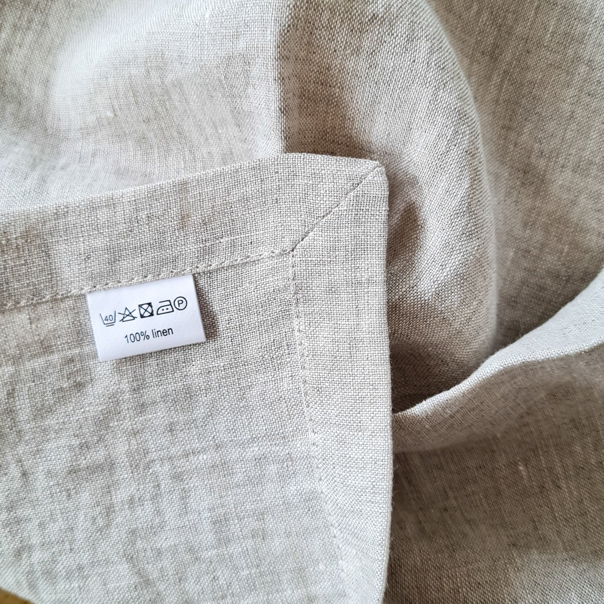 Serviette 100% lin  - Lot de 2 - Sésame