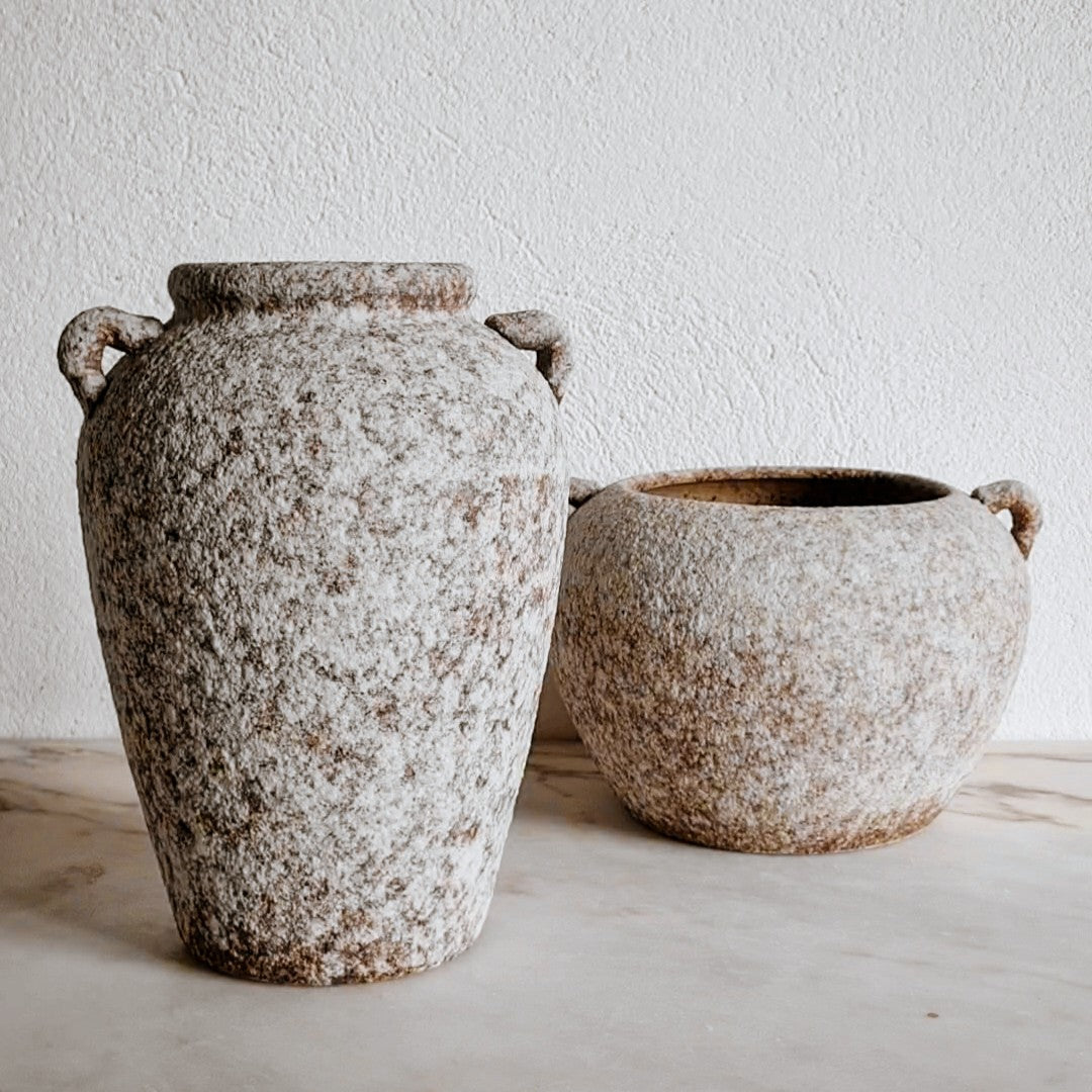 Vase texturé wabi-sabi - Sabi H17