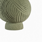 Vase sculpté vert - Athens